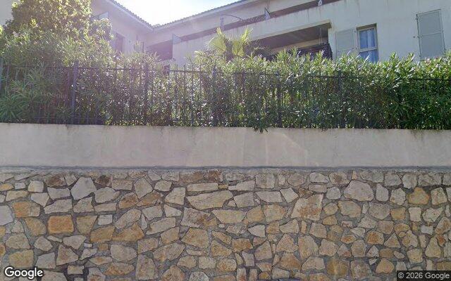 Façade : chemin de la Buge et Avenue des Poilus, Sanary-sur-Mer